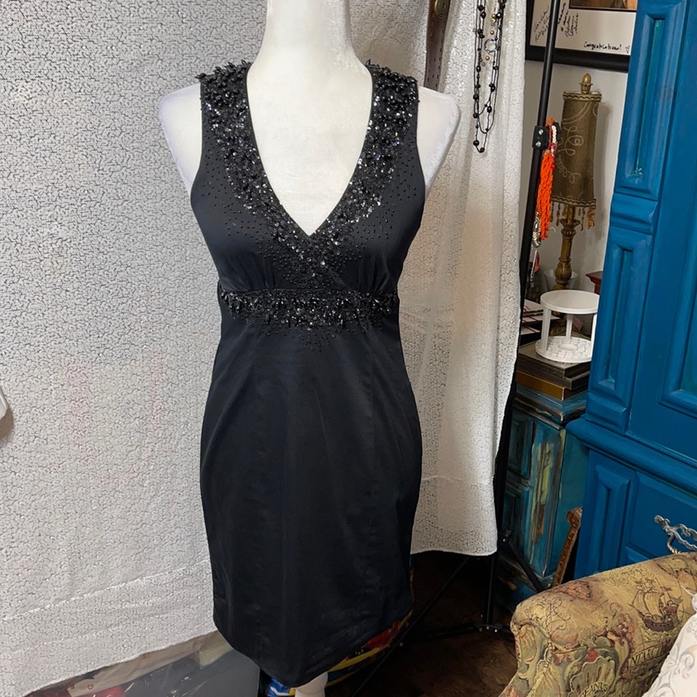 French Connection beaded dress size 2